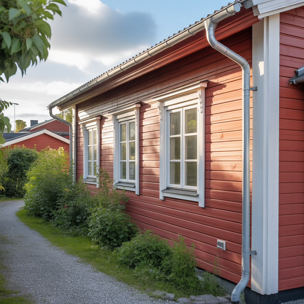 8.Fasadmalning hur du skyddar huset fran vader och vind