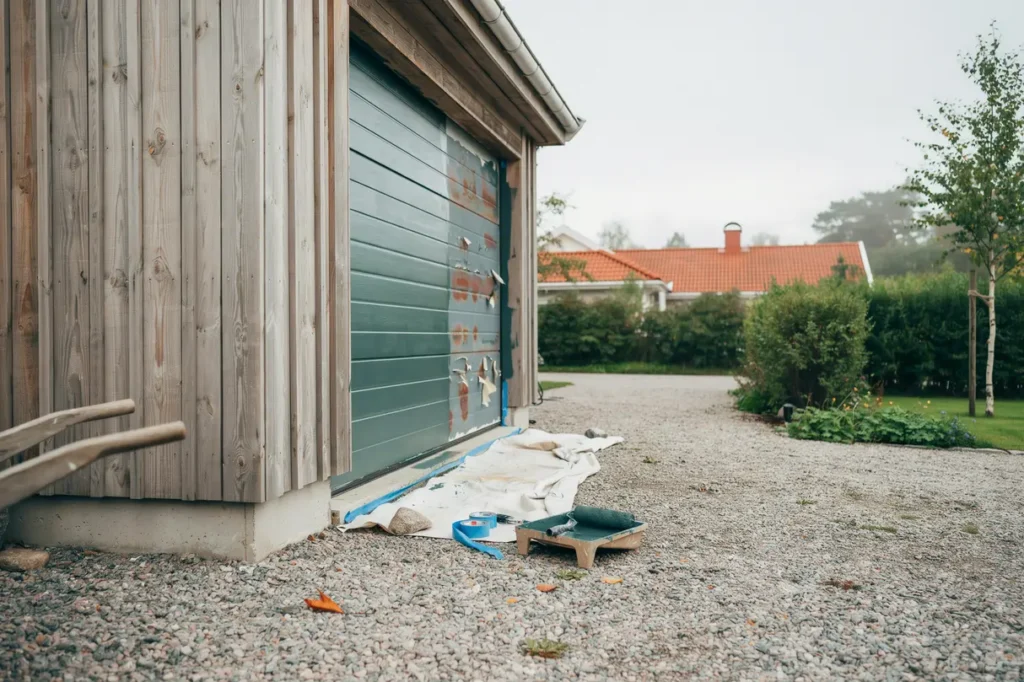 m la garageporten r tt f rgval rostskydd och steg f r steg f r ett h llbart resultat